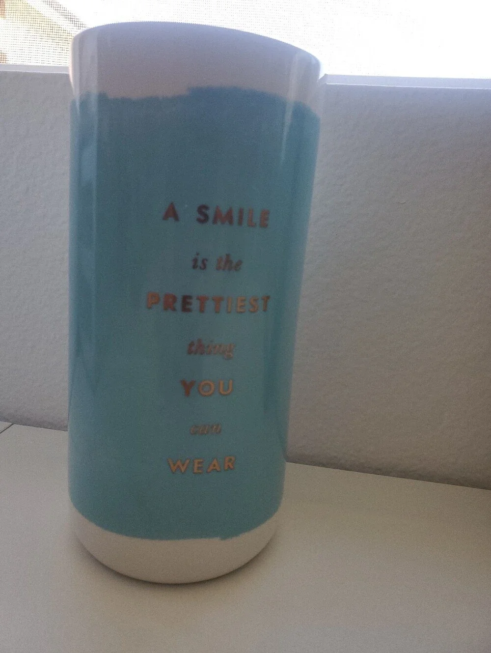 Kate Spade X Lenox Aqua Vase